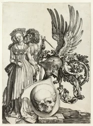 Coat of Arms with a Skull