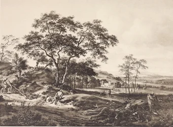 Landscape with a Resting Hunter