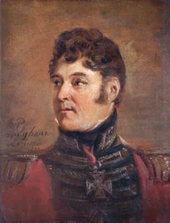 Portrait of General Sir Colin Halkett, British Soldier, 1821