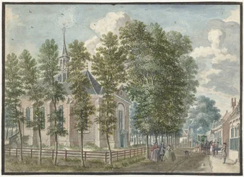 View of the Church of Bloemendaal