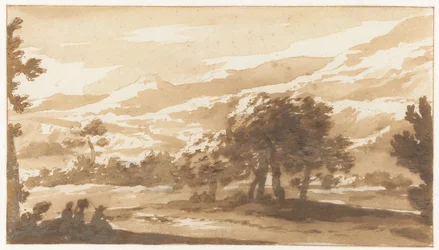 Mountainous Landscape in Italy