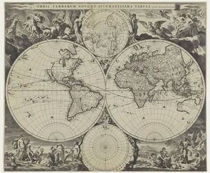 World Map (Orbis Terrarum Nova et Accuratissima Tabula)