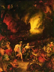 Aeneas in Hades (detail)