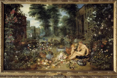 Smell. Allegory of the Five Senses