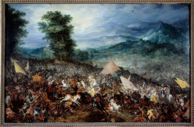 The Battle of Arbela (or Issos)