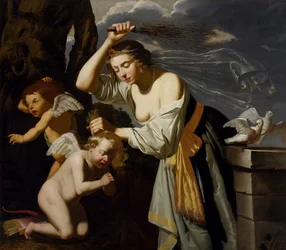 Venus Chastising Cupid, 1628