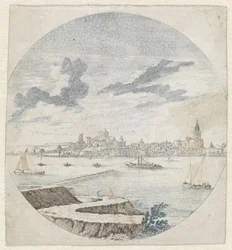 View of Nijmegen from the North