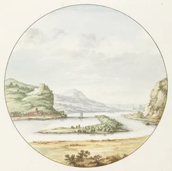 View of the Rhine at Hammerstein