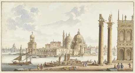 View of the Sta. Maria della Salute from St. Mark