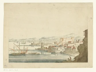 View of an Italian Harbor