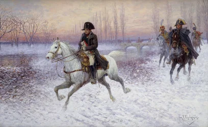 Napoleon at the Head of a Troop of Cavalry