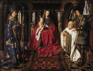 The Madonna with Canon van der Paele, 1436