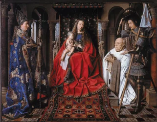 Virgin and Child with Canon van der Paele