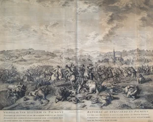 The Battle of Staffarda on August 18, 1690