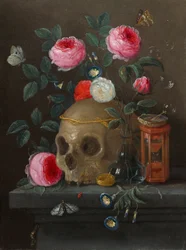 Vanitas Still Life, c. 1665-1670