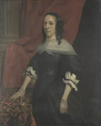 Portrait of a Woman, possibly Anna van Bourgondië, Founder of Slot Windenburg op Dryschor and Wife of Adolf van Kleef