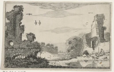 Shepherd by a Ruin (series title: Ruins)