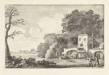 Landscape with the Dismissal of Hagar and Ishmael