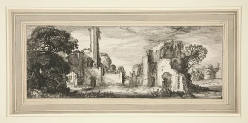 Landscape with a Castle in Ruins
