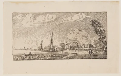 Lime-Kiln in Stormy Weather, from Six Landscapes