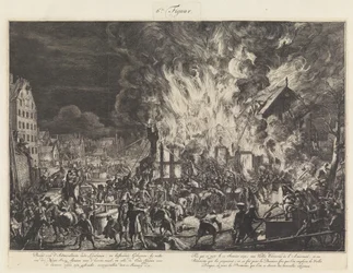 Fire in the Admiralty Ropery, 1673