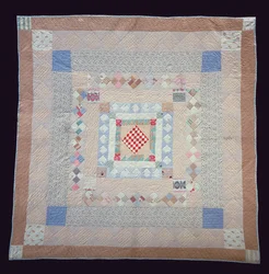 Patchwork Quilt, c.1860