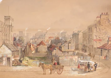 Site of the Albert Institute 1864