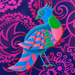 Chequered Bird