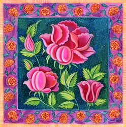 Pink flowers, 1997