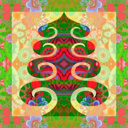 Tree in Green, 2020