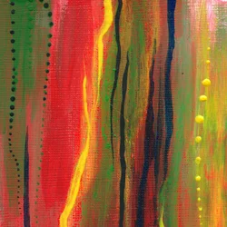 Vibrant Abstract Drips
