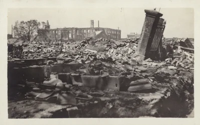 Aftermath of the Great Kanto Earthquake, Japan, 1923