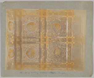 Ceiling panels, Tōshō-gū, Nikko, Japan