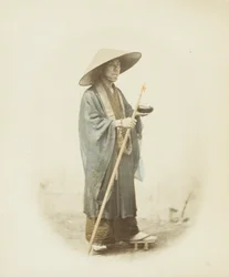 Japanese man in traditional dress