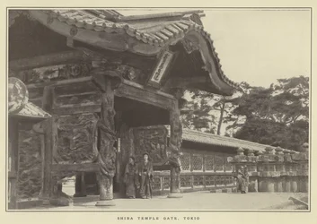 Shiba Temple Gate, Tokyo