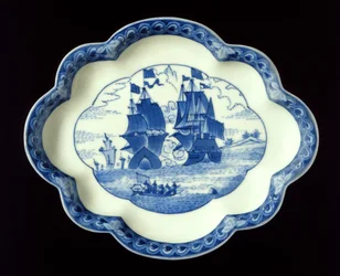 Arita Dish, After a Dutch Original, Late 17th Century