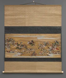 Battle Scene in Clouds