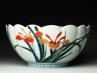 Bowl with Fluted Sides and a Scalloped Rim, Ko-Imari Ware, c.1770-20