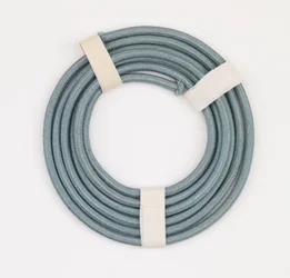 Cord for Tying Ornamental Knot Through Jar Lugs in Gyō Style, Late 19th-Early 20th Century