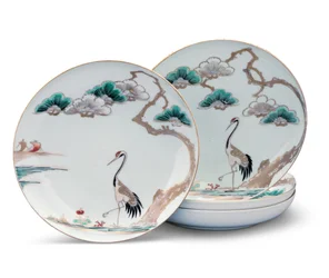 Four Plates, Edo Period