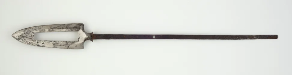 Head of a Yari, or spear of Togari-Ya (heart-shaped) form