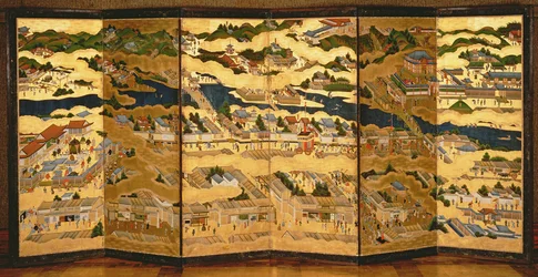 In and around the environs of Kyoto, Edo Period