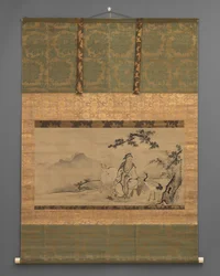 Jurojin and Deer