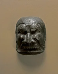 Kyogen theater mask