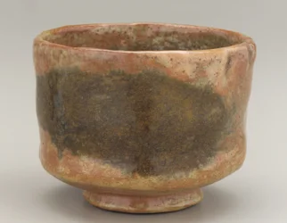 Low Cylindrical Tea Bowl, Kyoto, Kyoto-fu, Edo Period, First Half 19th Century