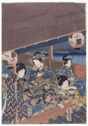 Part Of Genji Triptych