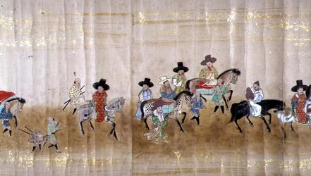 Sixth Korean Embassy to Japan in Meireki 1 at the time of Tokugawa Ietsuna