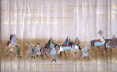 Sixth Korean Embassy to Japan in Meireki 1 at the time of Tokugawa Ietsuna