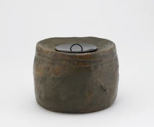 Tea ceremony water jar, Edo period, 1615-1868