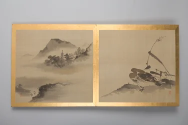 Thirty Paintings of Birds, Flowers and Landscape, Late 18th Century